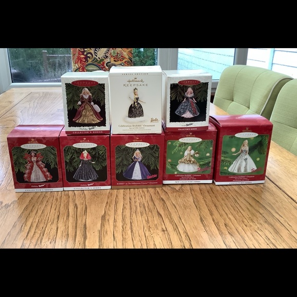 Hallmark Other - Vintage Hallmark Holiday Barbie ornaments